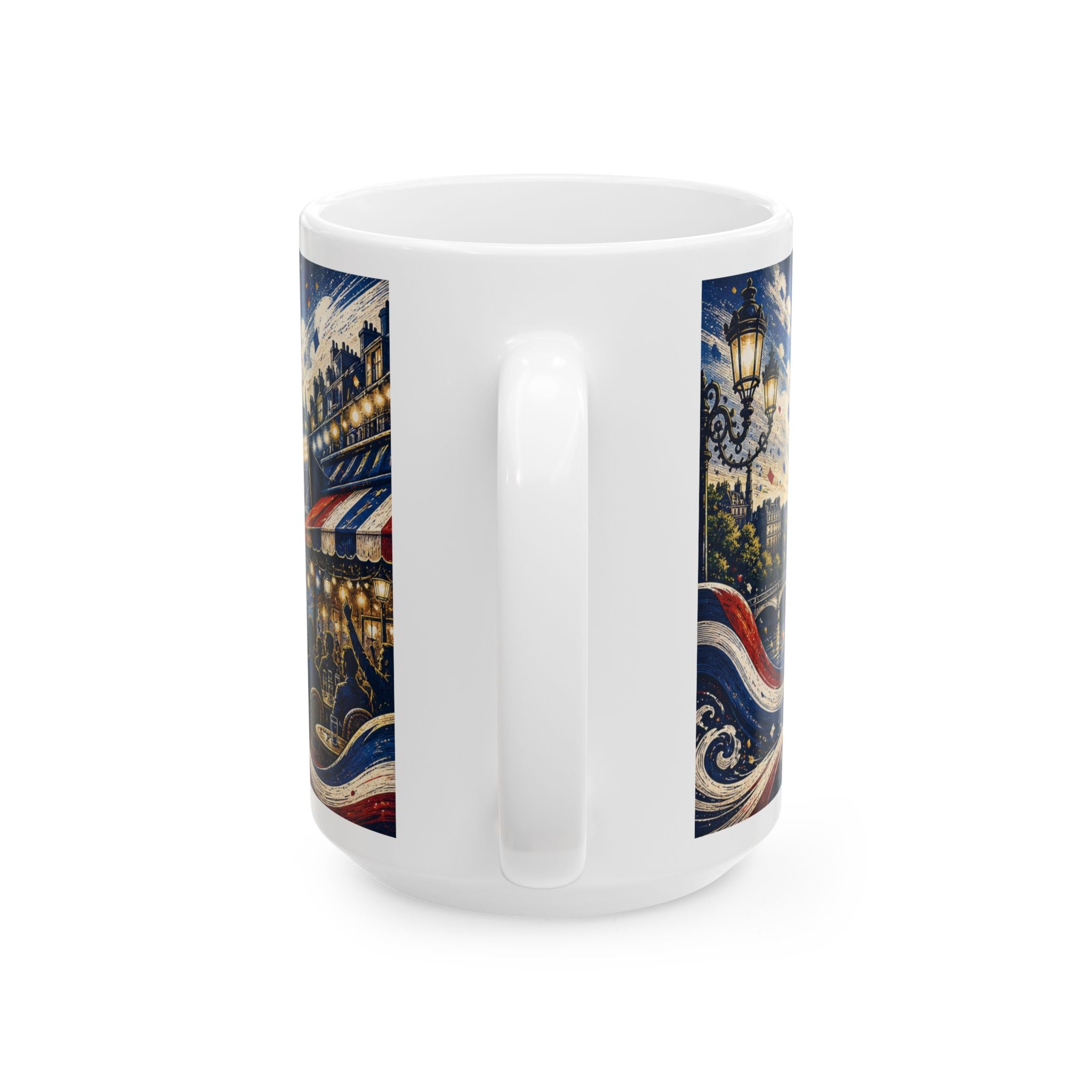 France Soccer Spirit Coffee Mug | Soccer Fan Gift | Ceramic 11oz 15oz Match Day Cup