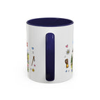 Zermatt Illustrated Travel Mug | Switzerland Souvenir Accent Coffee Mug | 11oz 15oz Ceramic Cup