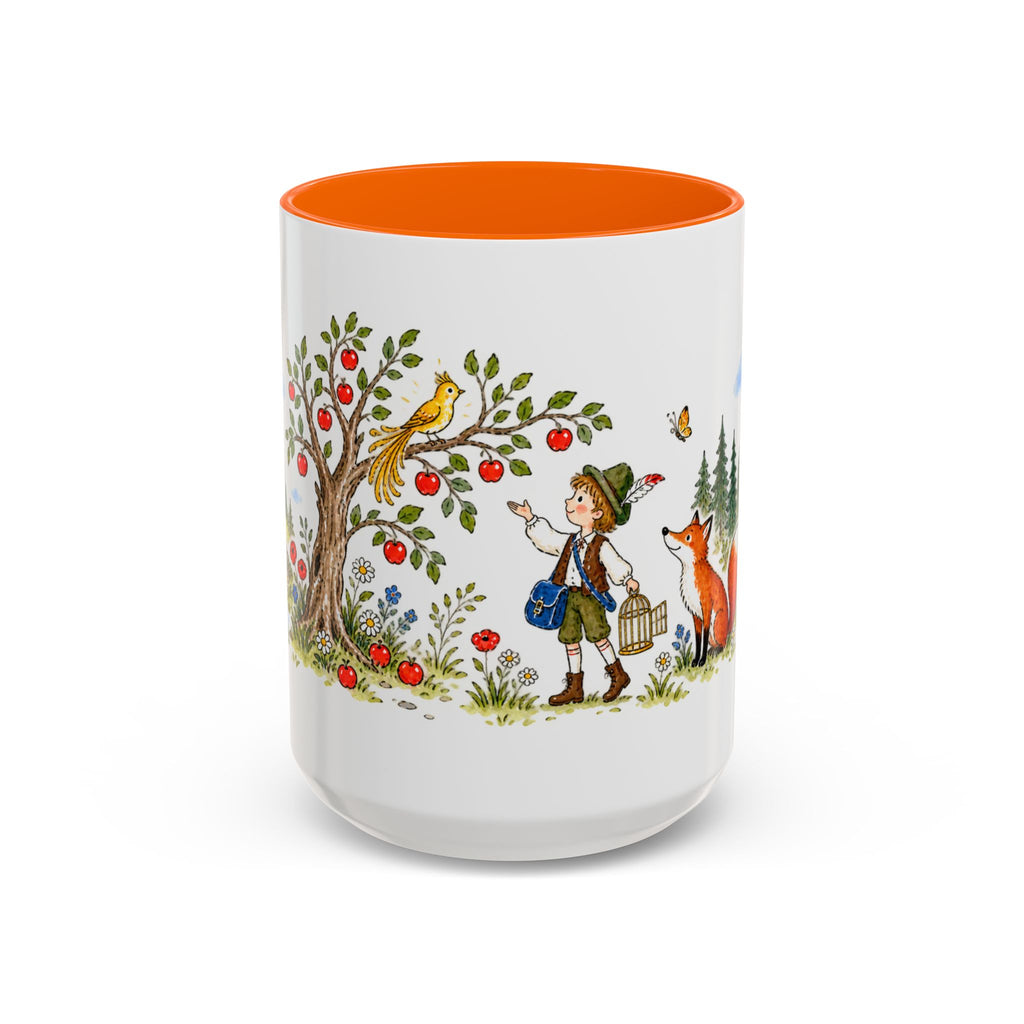 The Golden Bird Mug | Storybook Fairy Tale Accent Coffee Mug | EveryLegend