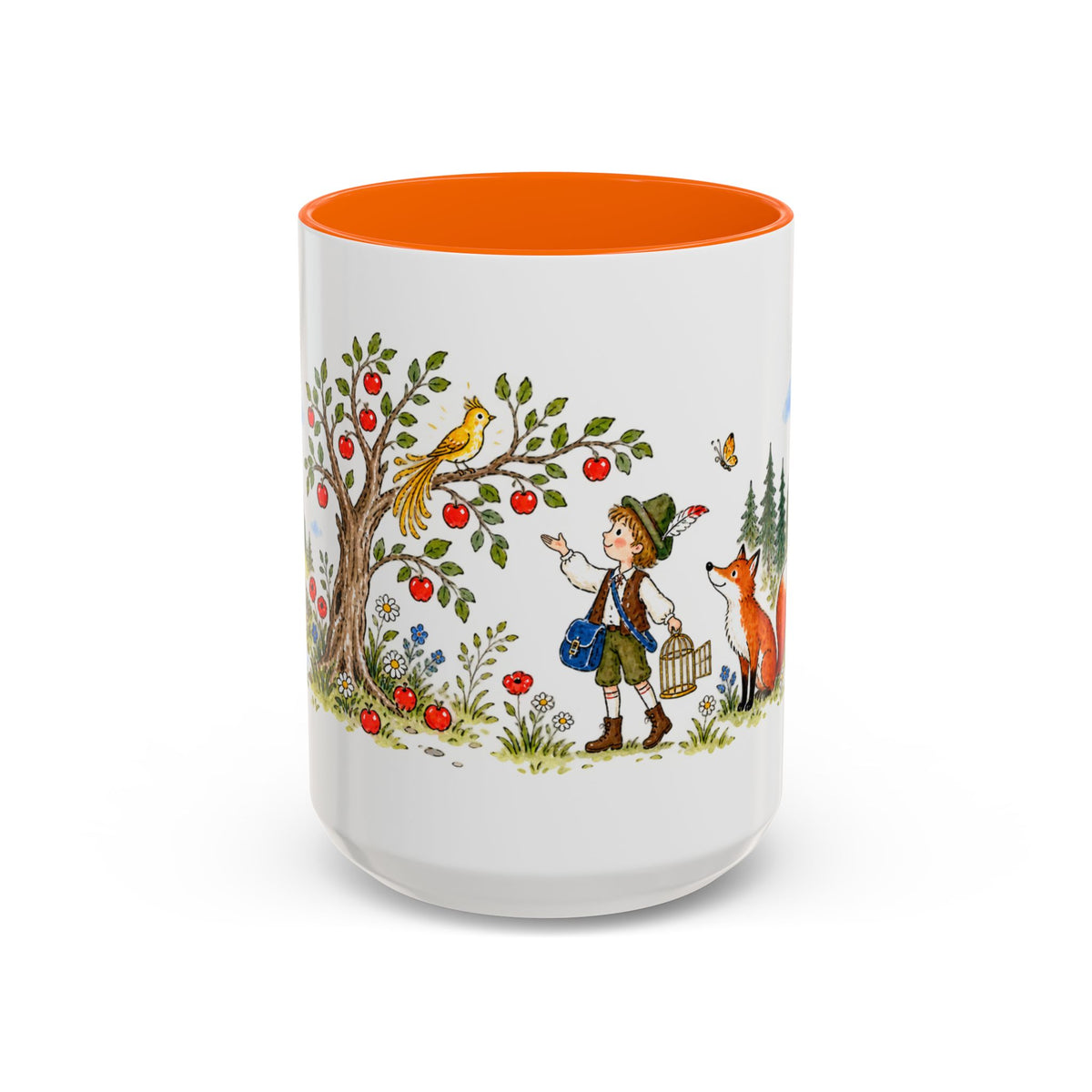 The Golden Bird Mug | Storybook Fairy Tale Accent Coffee Mug | EveryLegend