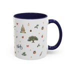 Austin Christmas Mug | Watercolor Travel Souvenir | Holiday Gift | Accent Ceramic Coffee Cup 11oz 15oz