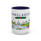 Bangladesh Coffee Mug | Travel Souvenir Accent Mug | Country Gift Ceramic Cup 11oz 15oz