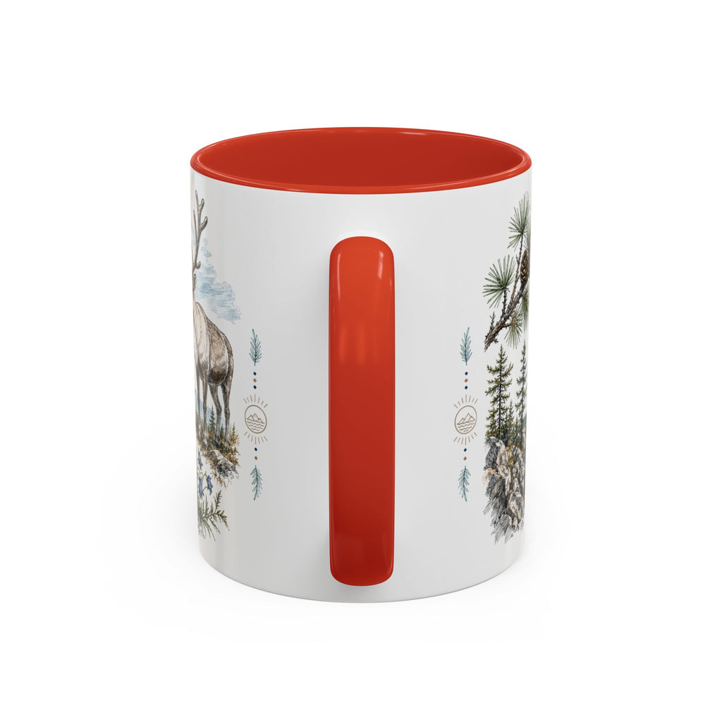 Khuvsgul Lake Mug, Mongolia Travel Souvenir, Bucket List Gift, Accent Ceramic Coffee Mug 11oz 15oz