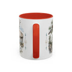 Khuvsgul Lake Mug, Mongolia Travel Souvenir, Bucket List Gift, Accent Ceramic Coffee Mug 11oz 15oz