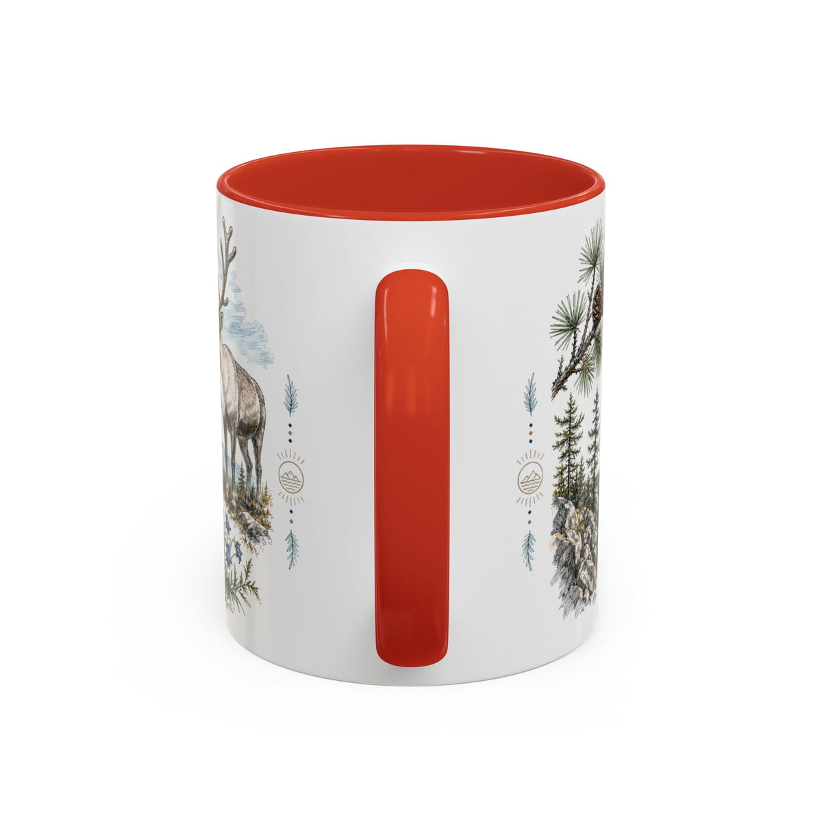 Khuvsgul Lake Mug, Mongolia Travel Souvenir, Bucket List Gift, Accent Ceramic Coffee Mug 11oz 15oz