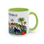 Central African Republic Coffee Mug | Travel Souvenir Accent Mug | Country Gift Ceramic Cup 11oz 15oz