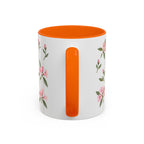 Washington Coast rhododendron Mug, State Flower Floral Coffee Cup, 11oz Botanical Gift