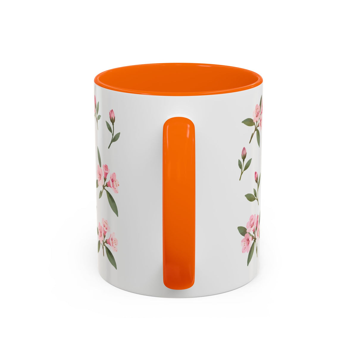 Washington Coast rhododendron Mug, State Flower Floral Coffee Cup, 11oz Botanical Gift
