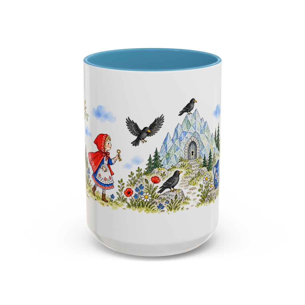 The Seven Ravens Mug | Storybook Fairy Tale Accent Coffee Mug | EveryLegend