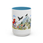 The Seven Ravens Mug | Storybook Fairy Tale Accent Coffee Mug | EveryLegend