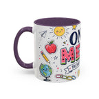 One in a Melon Coffee Mug | Sweetest Teacher Appreciation Gift | Accent Color Ceramic 11oz 15oz