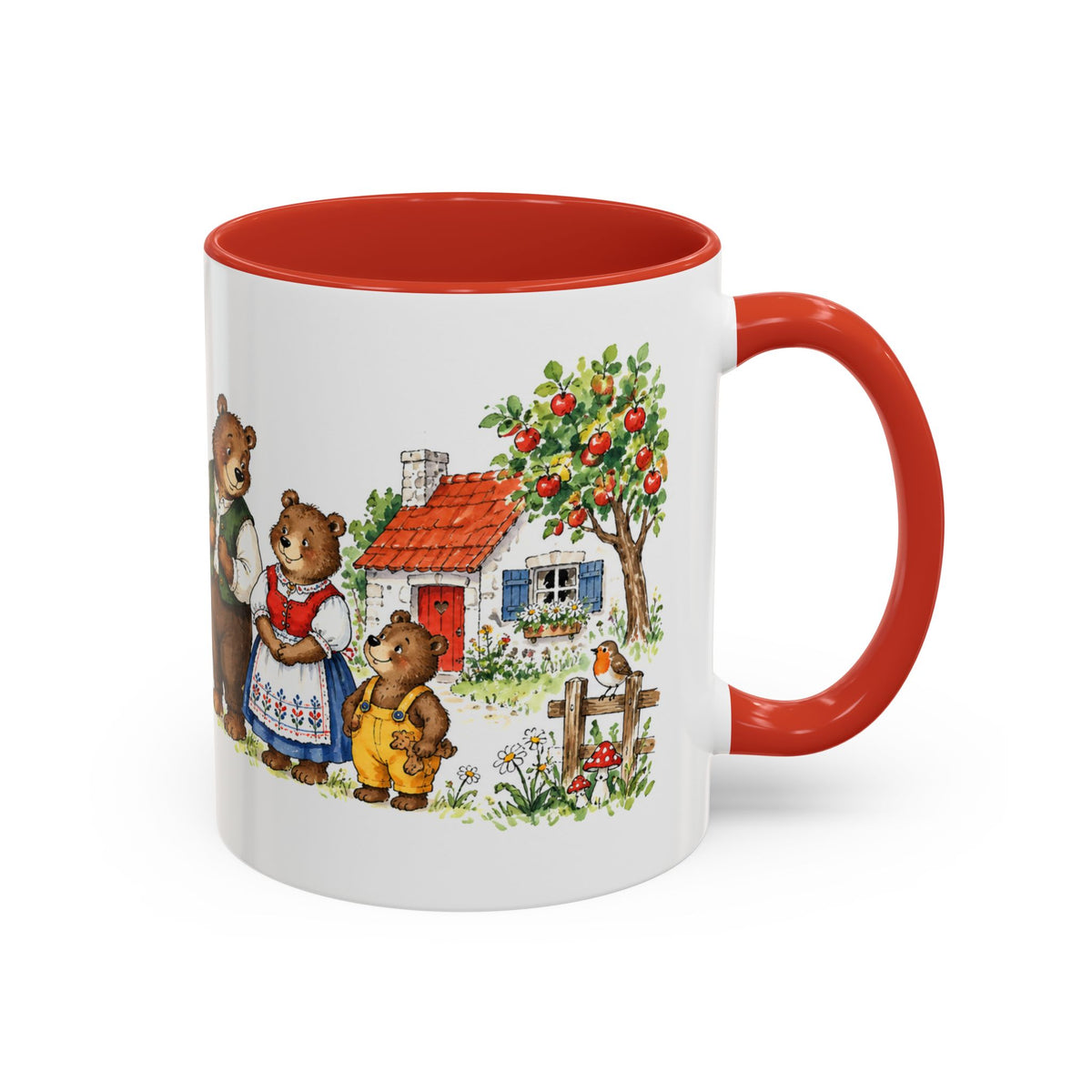 Goldilocks and the Three Bears Mug | Storybook Fairy Tale Accent Coffee Mug | EveryLegend