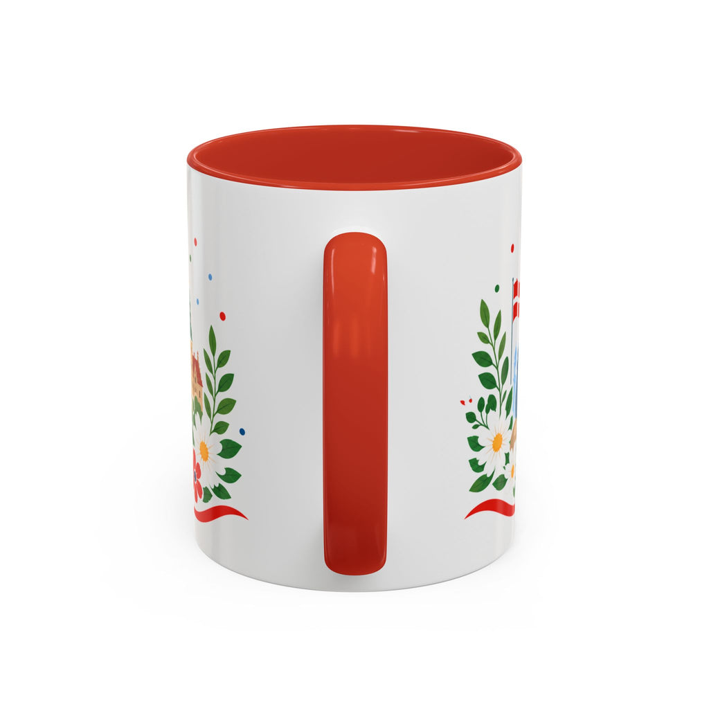 Denmark Coffee Mug | Travel Souvenir Accent Mug | Country Gift Ceramic Cup 11oz 15oz