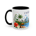 Ivory Coast Coffee Mug | Travel Souvenir Accent Mug | Place Gift Ceramic Cup 11oz 15oz
