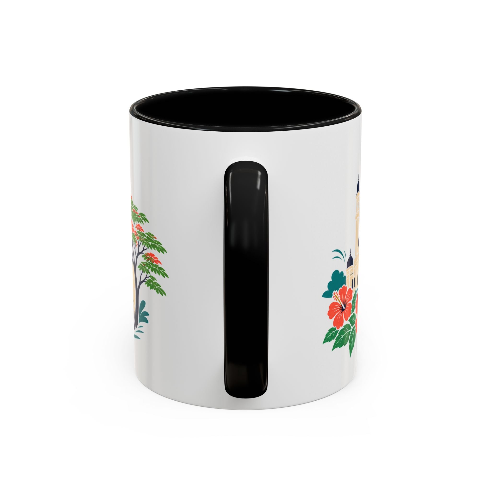 Johor Bahru Coffee Mug | Malaysia Travel Souvenir | Porcelain Decal City Gift | 11oz 15oz Accent Mug