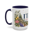Italy Home Country Mug | Moving Away Gift | Long Distance Friendship | 11 oz 15 oz Accent Mug