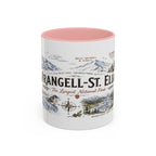 Wrangell-St. Elias National Park Coffee Mug | Alaska Wilderness Climbing Gift | Accent Color Ceramic 11oz 15oz