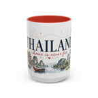 Thailand Home Country Mug | Moving Away Gift | Long Distance Friendship | 11 oz 15 oz Accent Mug