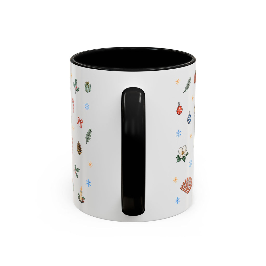 Savannah Christmas Mug | Watercolor City Souvenir, Travel Memories Cup