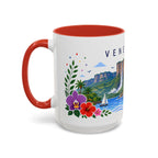 Venezuela Coffee Mug | Travel Souvenir Accent Mug | Place Gift Ceramic Cup 11oz 15oz