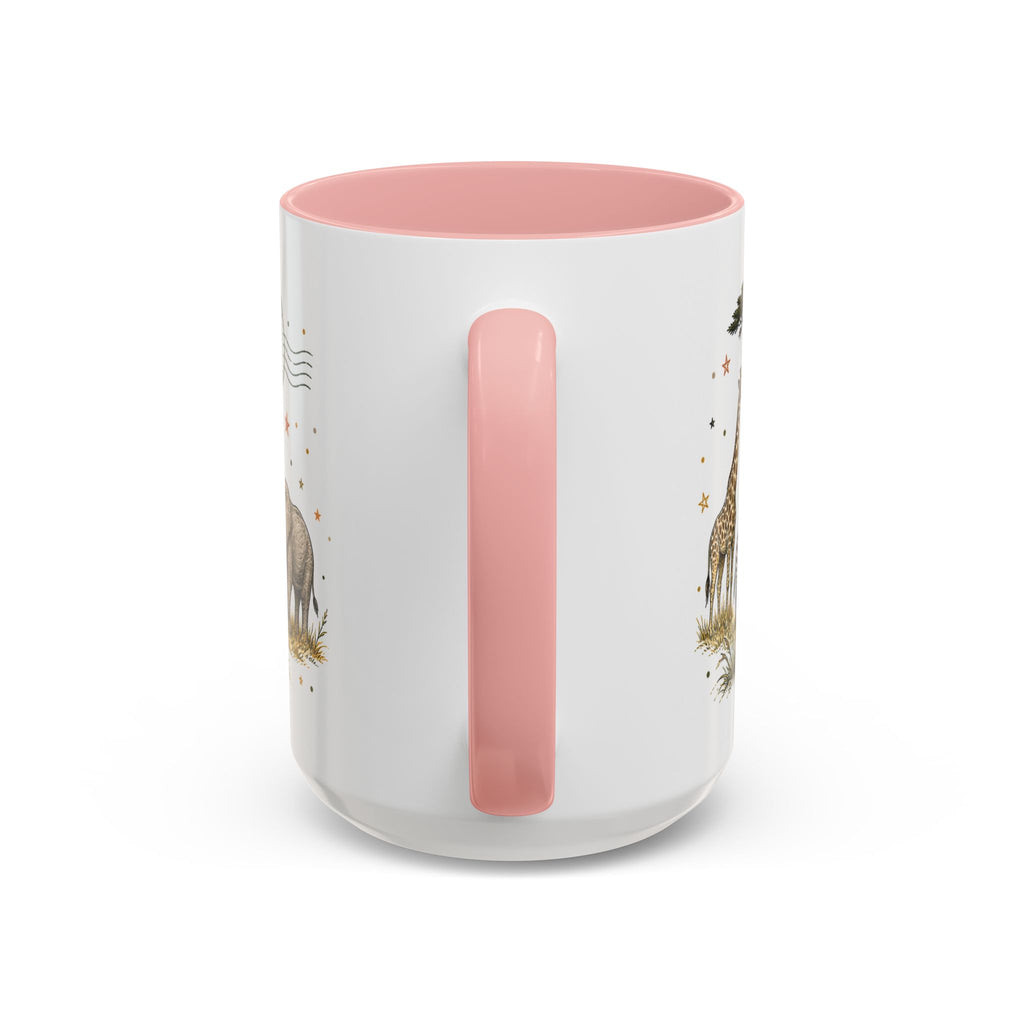 Serengeti Coffee Mug | Travel Destination Souvenir Gift | Accent Color Ceramic 11oz 15oz