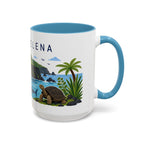 Saint Helena Coffee Mug | Travel Souvenir Accent Mug | Country Gift Ceramic Cup 11oz 15oz