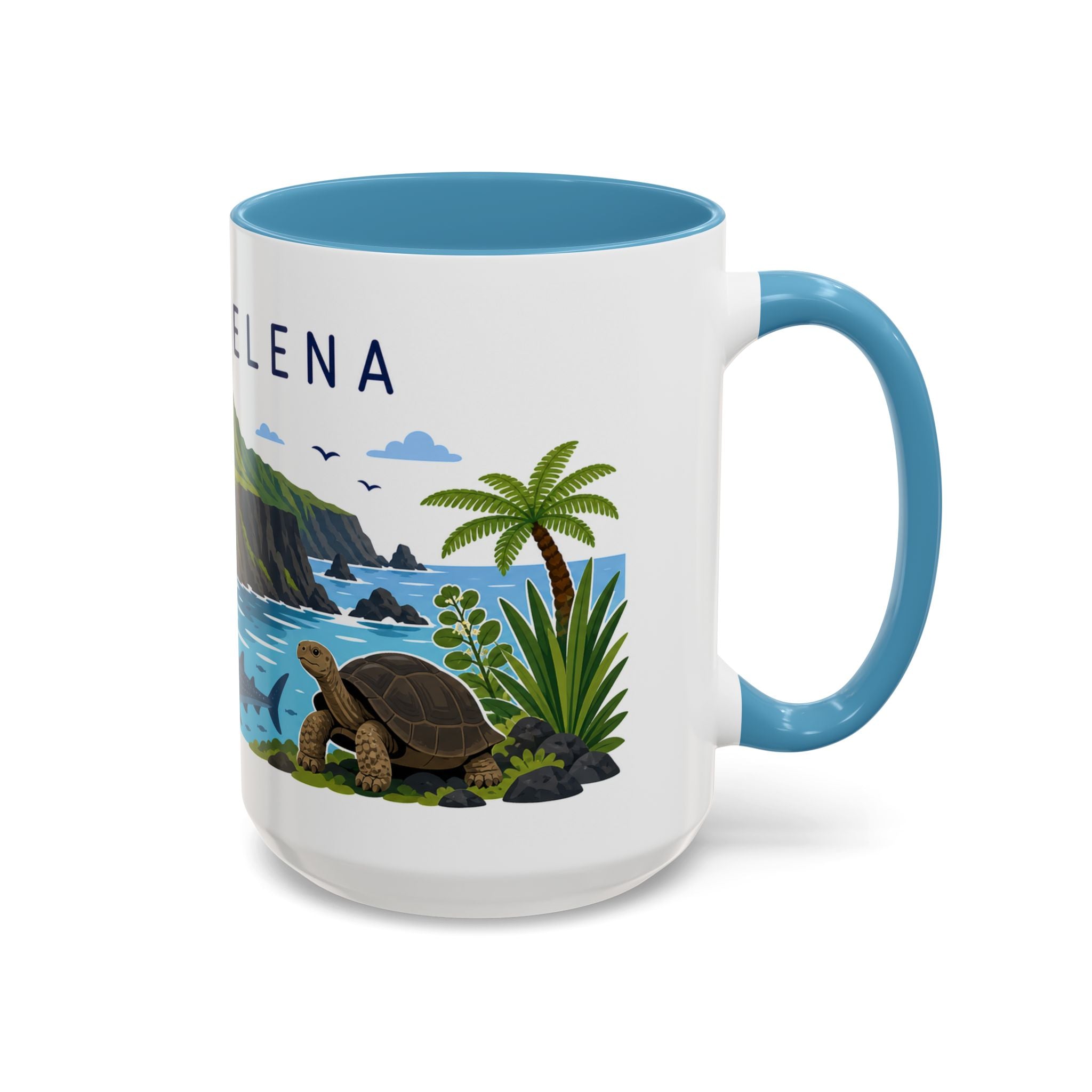 Saint Helena Coffee Mug | Travel Souvenir Accent Mug | Country Gift Ceramic Cup 11oz 15oz