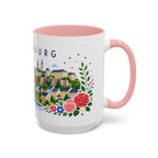 Luxembourg Coffee Mug | Travel Souvenir Accent Mug | Place Gift Ceramic Cup 11oz 15oz