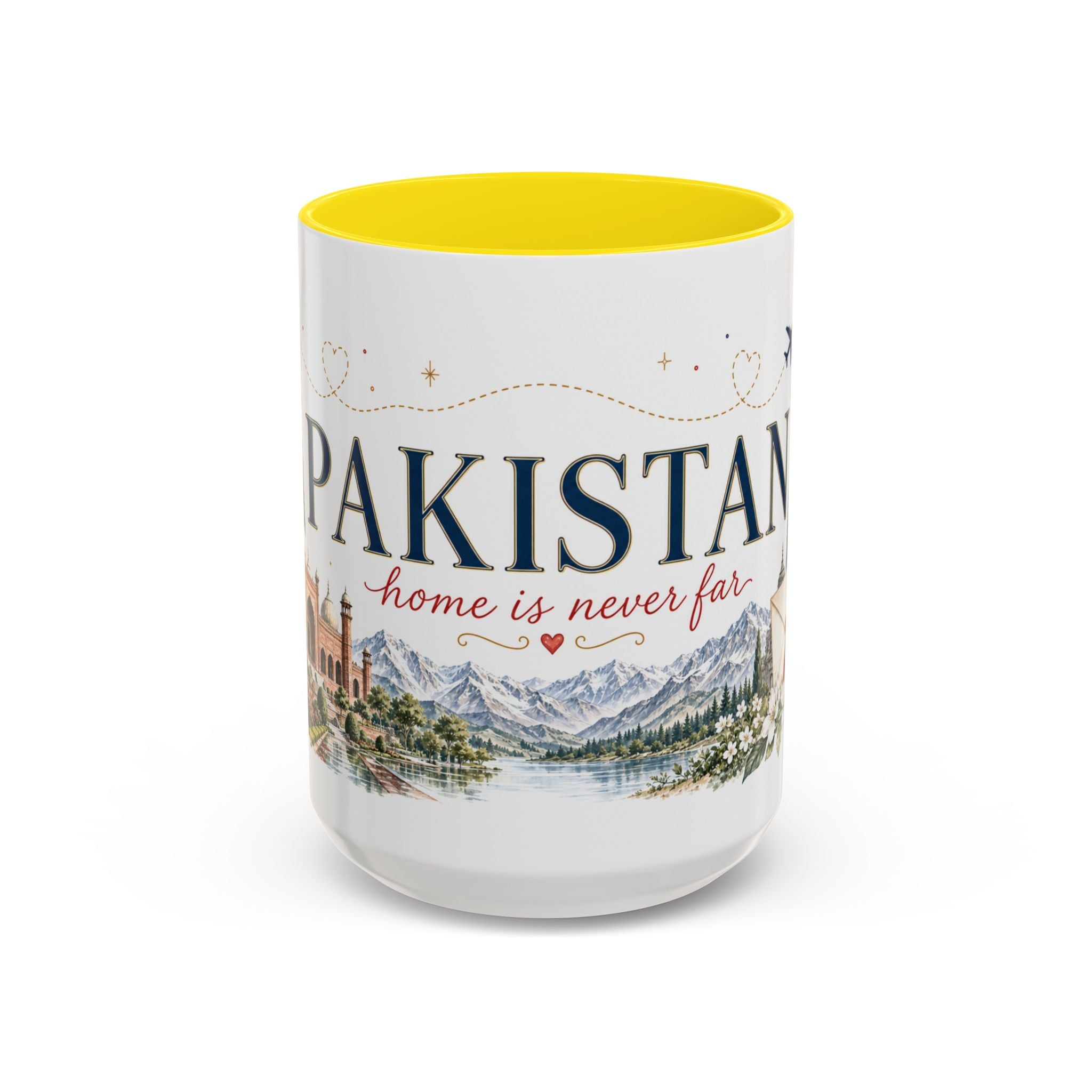 Pakistan Home Country Mug | Moving Away Gift | Long Distance Friendship | 11 oz 15 oz Accent Mug