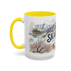 Skardu Valley Mug, Pakistan Travel Souvenir, Bucket List Gift, Accent Ceramic Coffee Mug 11oz 15oz