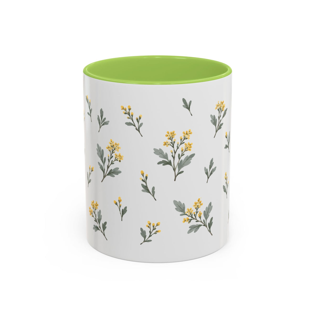 Nevada Sagebrush Mug, State Flower Floral Coffee Cup, 11oz Botanical Gift