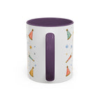 New Year Midnight Mug | Candle Firework Watercolor Party Gift | Accent Cup 11oz 15oz