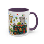 Dublin Travel Mug | European City Souvenir Accent Coffee Mug | 11oz 15oz Ceramic Cup