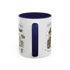 Prague Coffee Mug | Czech Republic Souvenir Travel Gift | Accent Color Ceramic 11oz 15oz