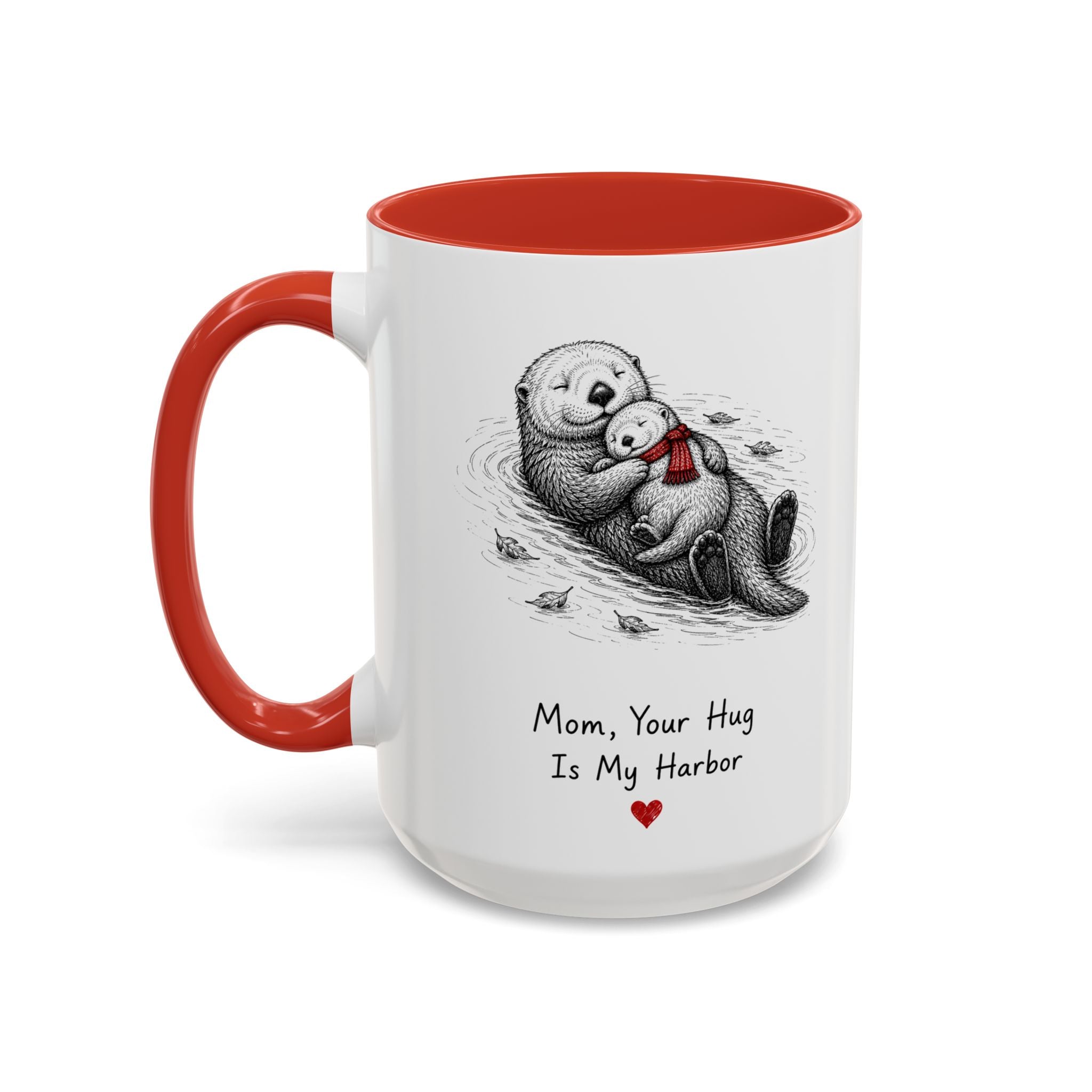Otter Mom Coffee Mug | Safe Harbor Hug | Mother's Day Gift