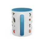 Honolulu Christmas Mug | Watercolor City Souvenir | Ceramic Coffee Cup (11oz 15oz)