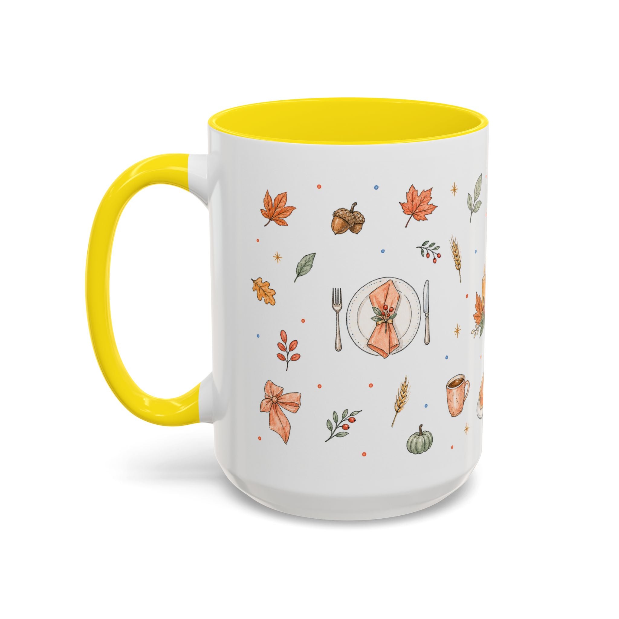 Thanksgiving Host Mug | Cozy Watercolor Gathering Gift | Autumn Accent Cup 11oz 15oz
