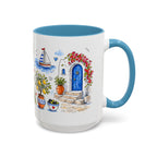 Athens Travel Mug | European City Souvenir Accent Coffee Mug | 11oz 15oz Ceramic Cup