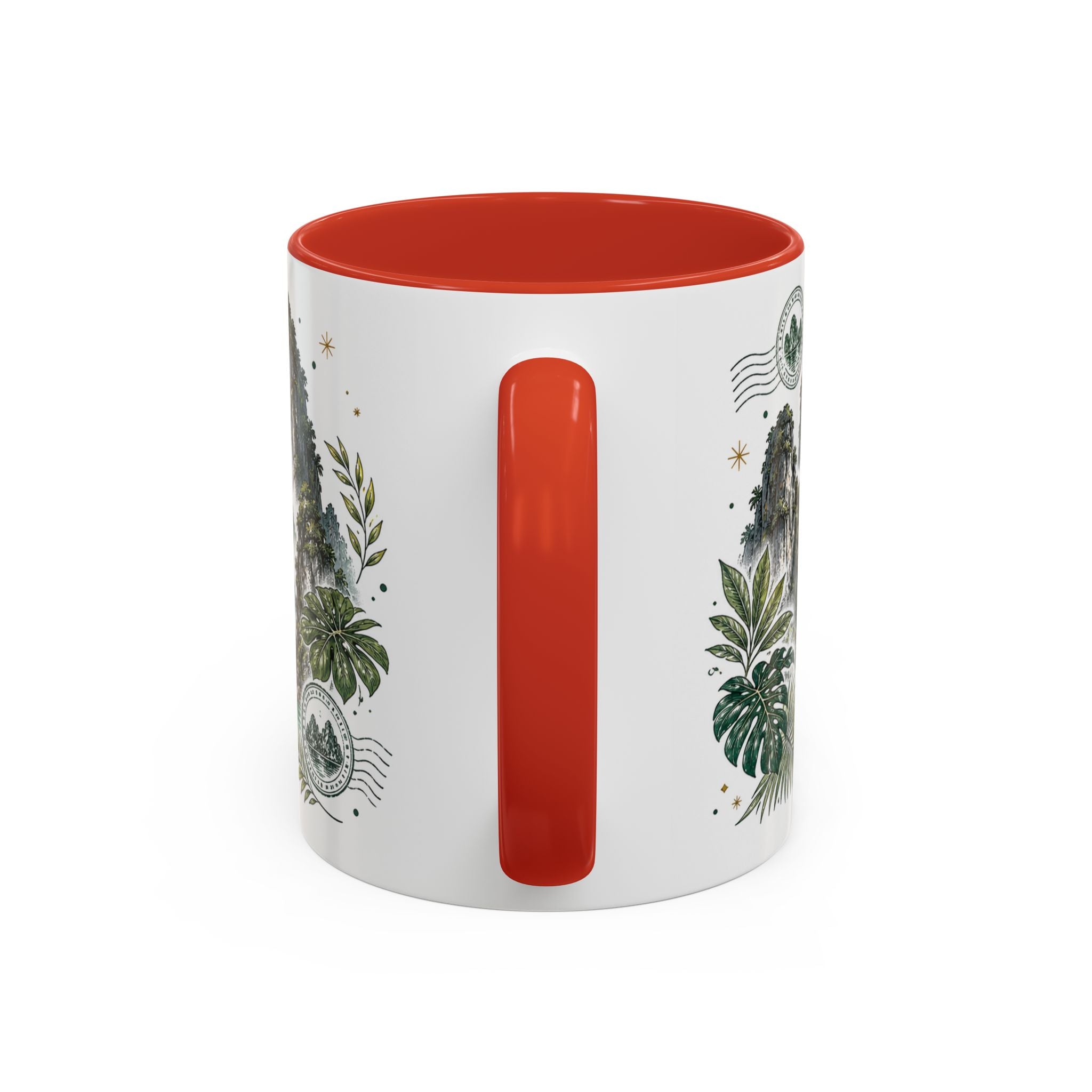 Ha Long Bay Coffee Mug | Travel Destination Souvenir Gift | Accent Color Ceramic 11oz 15oz
