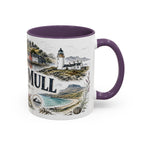 Isle of Mull Mug, Scotland Travel Souvenir, Bucket List Gift, Accent Ceramic Coffee Mug 11oz 15oz