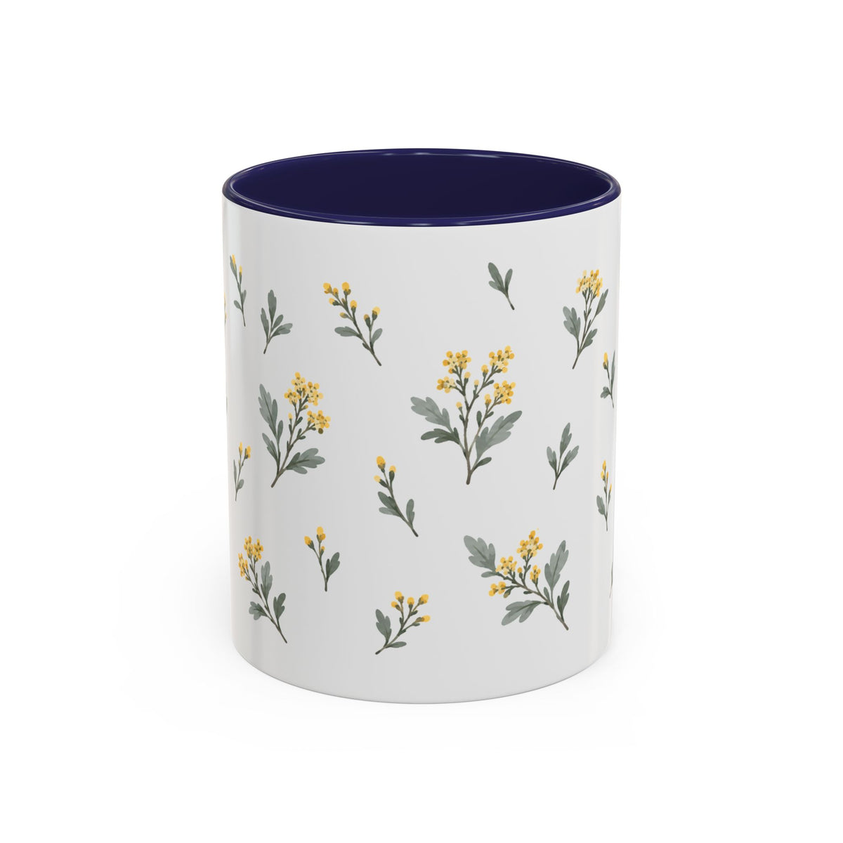 Nevada Sagebrush Mug, State Flower Floral Coffee Cup, 11oz Botanical Gift