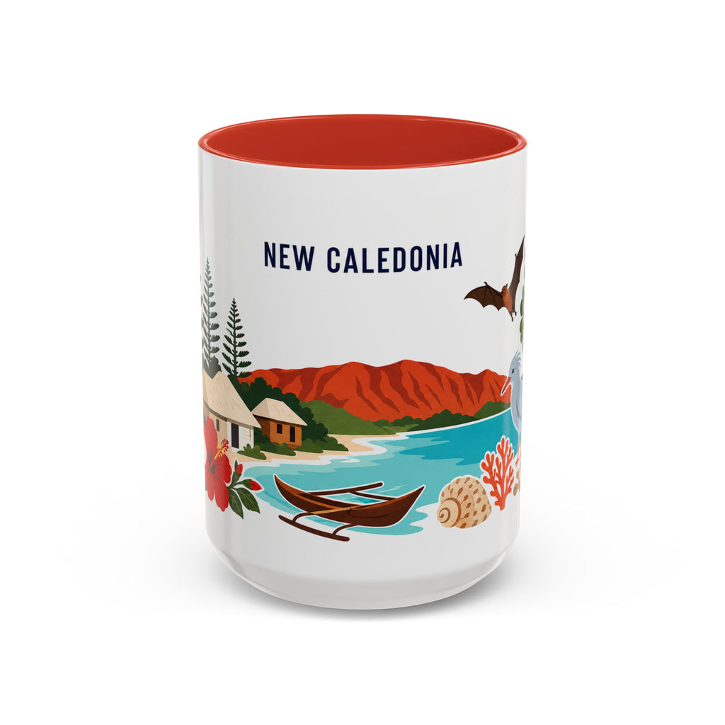 New Caledonia Coffee Mug | Travel Souvenir Accent Mug | Country Gift Ceramic Cup 11oz 15oz
