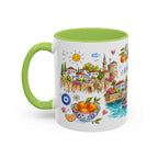 Antalya Travel Mug | European City Souvenir Accent Coffee Mug | 11oz 15oz Ceramic Cup