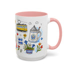 Munich Travel Mug | European City Souvenir Accent Coffee Mug | 11oz 15oz Ceramic Cup