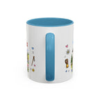 Zermatt Illustrated Travel Mug | Switzerland Souvenir Accent Coffee Mug | 11oz 15oz Ceramic Cup