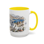 Ladakh Mug, India Travel Souvenir, Bucket List Gift, Accent Ceramic Coffee Mug 11oz 15oz