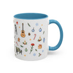 Madrid Christmas Mug | Watercolor City Souvenir, Travel Memories, Ceramic Coffee Cup