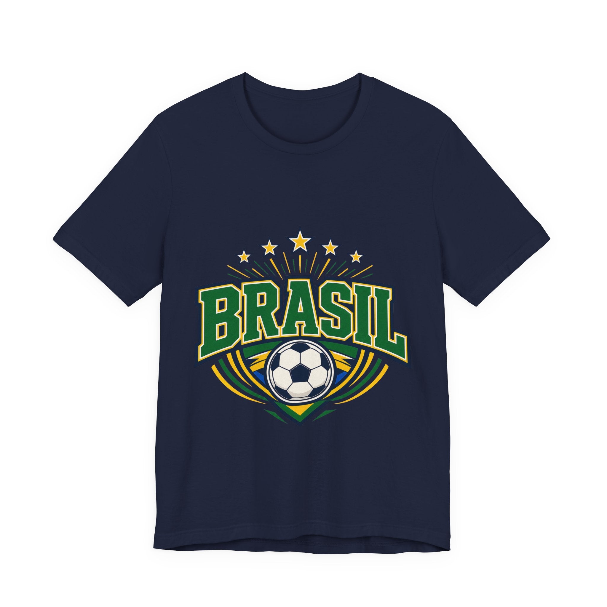 Brazil Soccer Fan T-Shirt | Brazil Fan Tee | Brasil Soccer Supporter Shirt