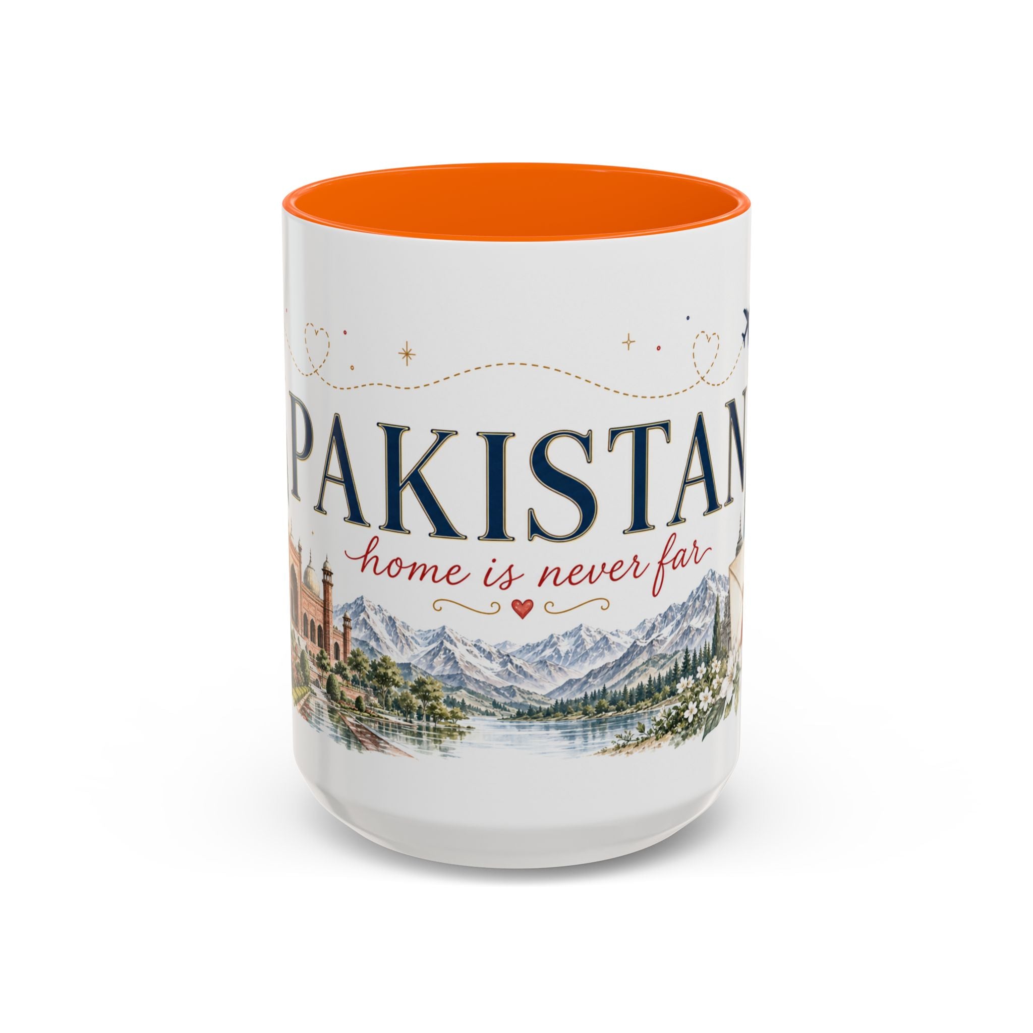 Pakistan Home Country Mug | Moving Away Gift | Long Distance Friendship | 11 oz 15 oz Accent Mug