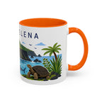 Saint Helena Coffee Mug | Travel Souvenir Accent Mug | Country Gift Ceramic Cup 11oz 15oz